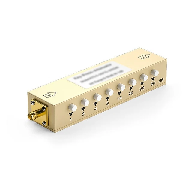 2WN-KK 0-90dB 0-3GHz RF 0-90dB Adjustable Attenuator Digital Step RF Attenuator