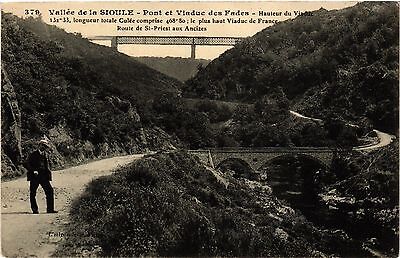 CPA ak sioule valley bridge and viaduct of bland (409364)