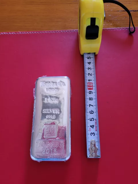 1KG Baird & Co silver Bullion silver Bar