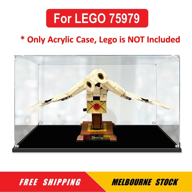 DISPLAY CASE FOR LEGO 75979 Harry Potter Hedwig Storage Box Dust Proof