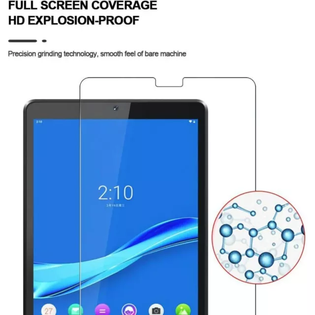 For Lenovo Tab M10 2nd 3rd Gen Plus M8 4th 9H HD Tempered Glass Screen Protector 3