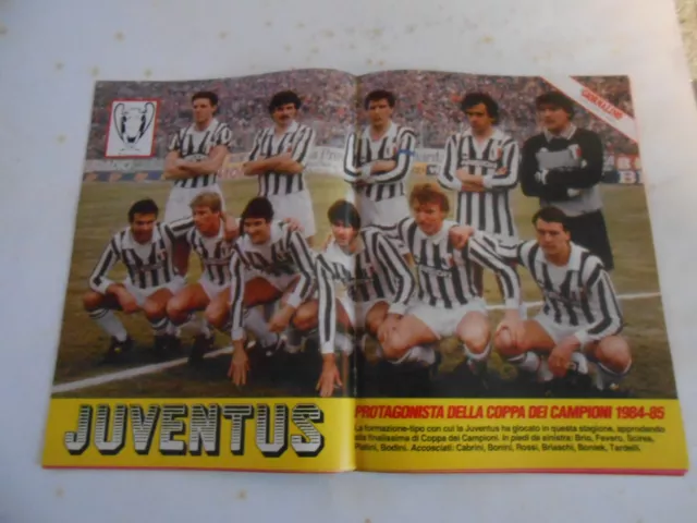 poster-JUVENTU F.C.CAMPIONE D'EUROPA -cm.39x26