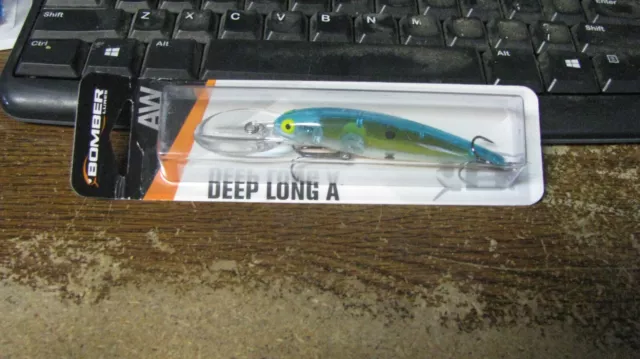 Bomber crankbait, largo profundo A, 3/8 oz, envío gratuito