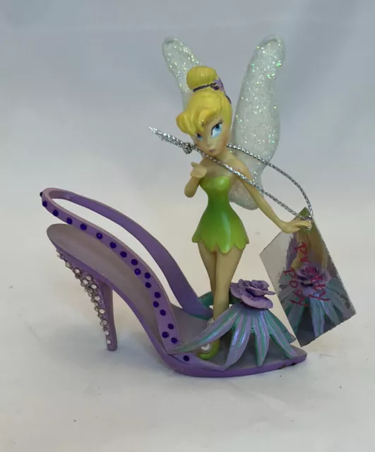 Disney Hamilton Collection Tinkerbell "Pretty Posy" Tink's Garden Of Style Shoe