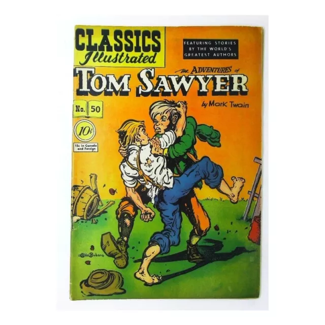 Classics Illustrated (1941 series) #50 HRN #51 in VG +. Gilberton comics [b;