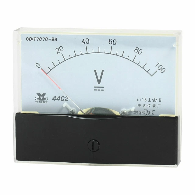 Voltmètre Analogique AC 0-30V Sourcingmap - Précision 1.5, Taille Panneau 100x80 Mm, Pour Tableau De Bord - 6