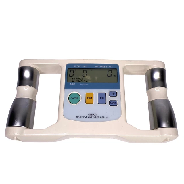 OMRON BODY LOGIC Body Fat Analyzer Model HBF301 Tested Working** 29.