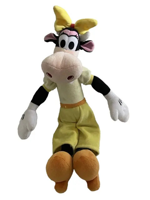 DISNEYSTORE CLARABELLE COW Mickey Mouse Clubhouse Plush Stuffed Minnie ...