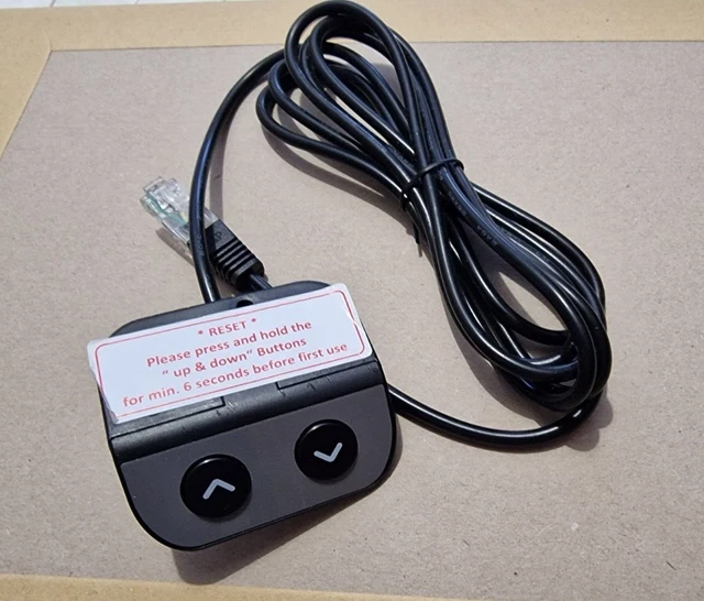 HEIGHT ADJUSTABLE SIT Stand Desk Switch RJ45 KDH126-001 £27.99 ...