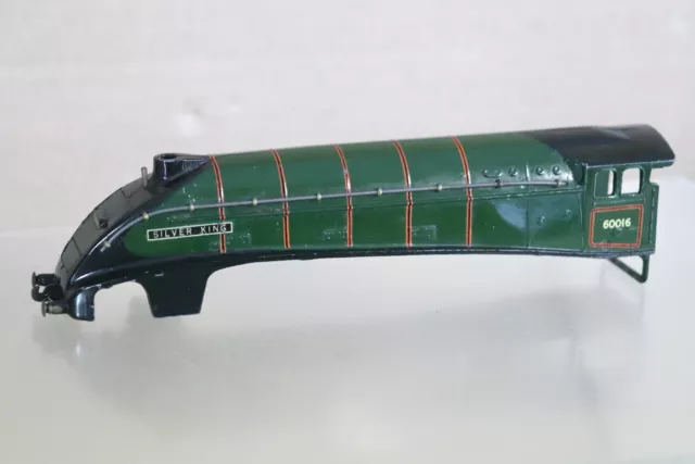 HORNBY DUBLO EDL11 BODY for 3 RAIL BR 4-6-2 CLASS A4 LOCO 60016 SILVER KING oa