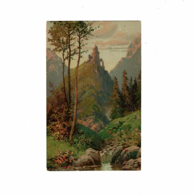 AK Ansichtskarte / Kunstkarte Landschaftsbild - Strassburg 1906