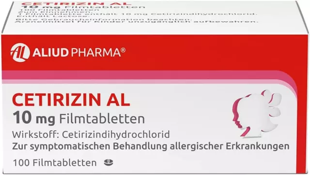 Cetirizin AL 10 mg 100 Tabletten