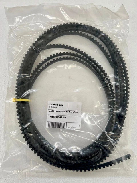 Correa dentada/correa dentada para accionamiento de puerta corredera Novoferm / Tormatic NovoGate