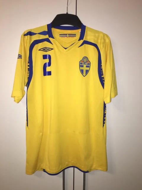 Sweden National Team Matchworn Shirt