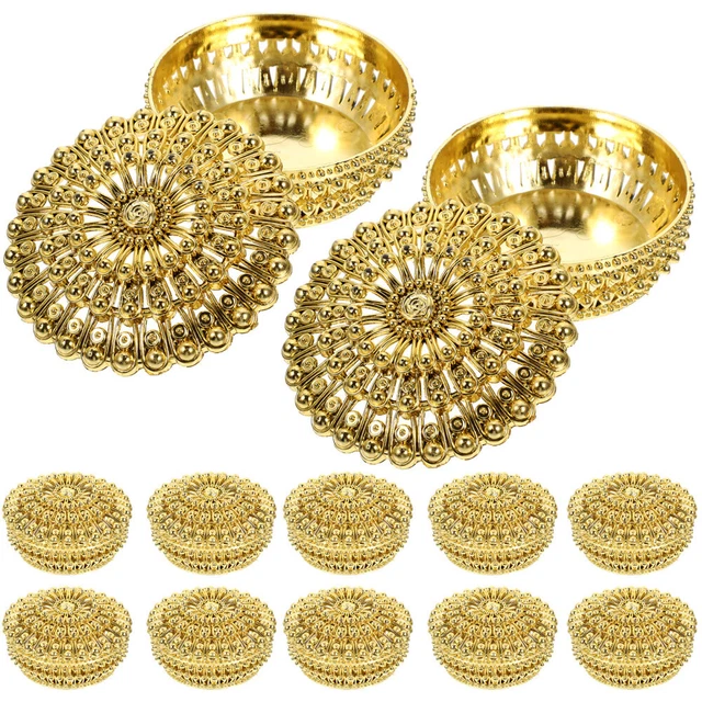 12 pz scatole caramelle scatola gioielli matrimonio decorazione