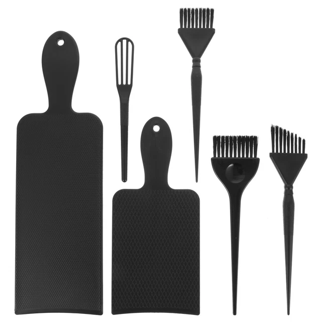 6 Pcs Plastik Haar Färbe Werkzeuge Haarfärbebrett Haarfärbemittel-Set