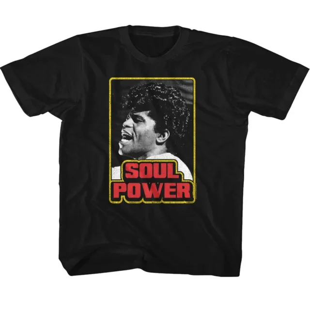 Kids James Brown Soul Power Music Shirt