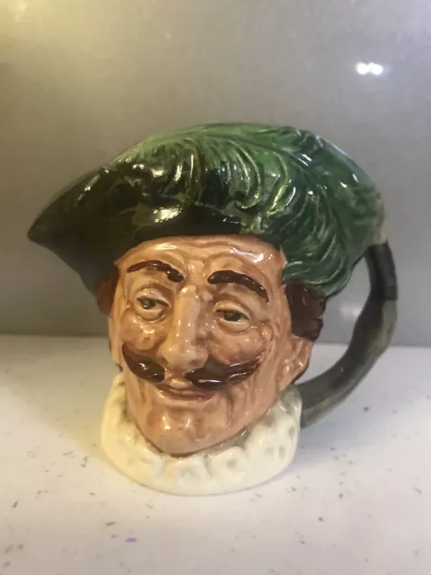 Royal Doulton Small Character Toby Jug The Cavalier D6173 Style 2