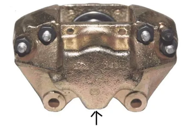 Bremssattel Bremszange Brake Caliper Rechts, Vorne, hinter der Achse 1093