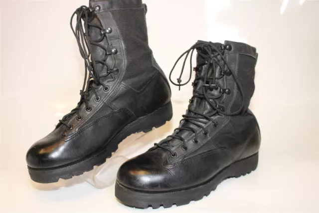 Belleville Mens 10 R Black GTX/Leather LE Military Police Combat Boots