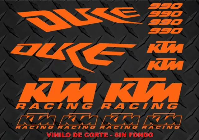 Kit Adhesivos KTM DUKE 990, sticker, decal, autocollant, adesivo, pegatinas