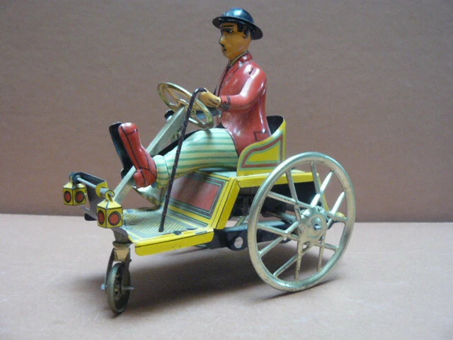 Jouet en tôle mécanique à clé PAYA Cirque - Réédition - Neuf