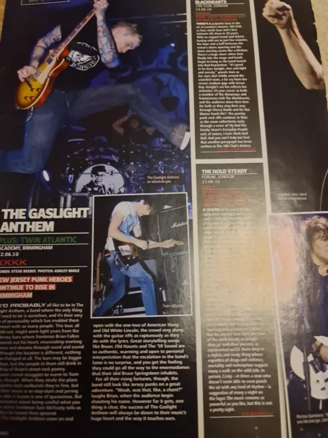 Hayley Williams Paramore  / The Gaslight Anthem A4 Poster Kerrang  Magazine 2