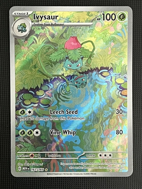 Pokmon TCG Ivysaur Scarlet & Violet - 151 167/165 Holo