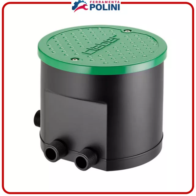 CLABER 90829 hydro 4 pozzetto con 4 elettrovalvole e centralina IRRIGAZIONE