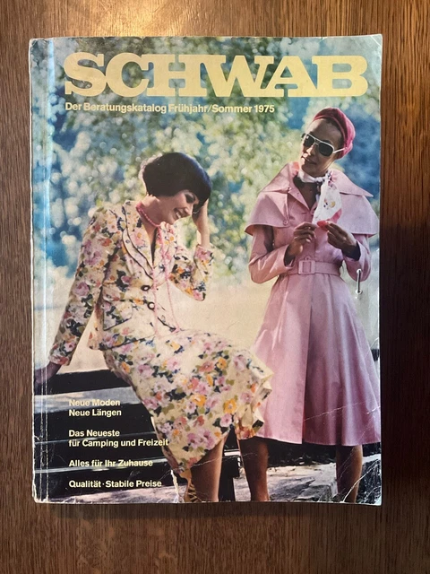 Schwab Katalog - Frühjahr/Sommer 1975