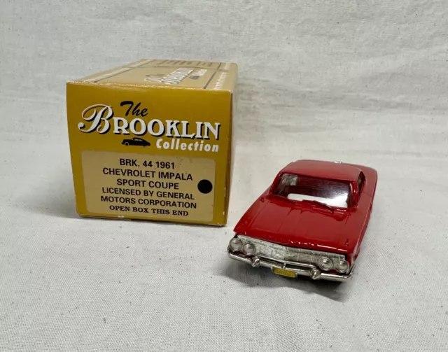 Brooklin Models 1961 Chevrolet Impala Sport Coupe BRK44 1/43