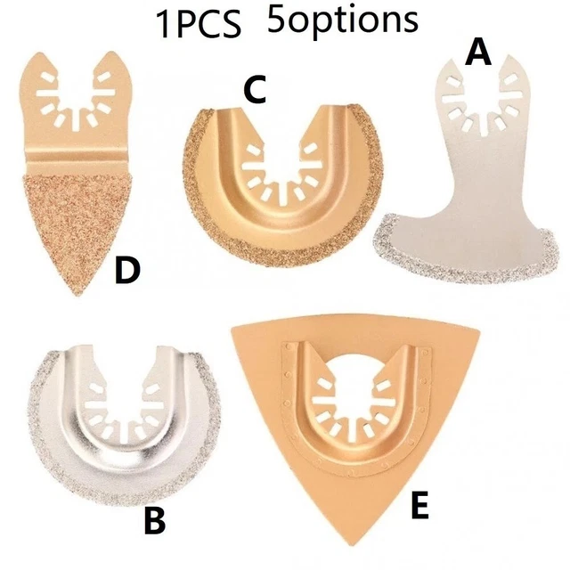Multiherramienta Sierra Oscilante Porosa Hormigón Cemento-Cerámica Corte Kit