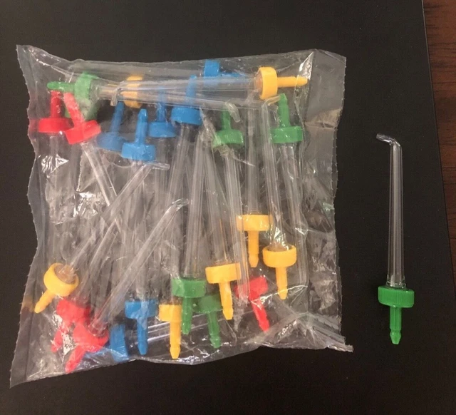 25 puntas de chorro de repuesto WaterPik modelo A-550 nuevas revisa la foto para estar seguro.