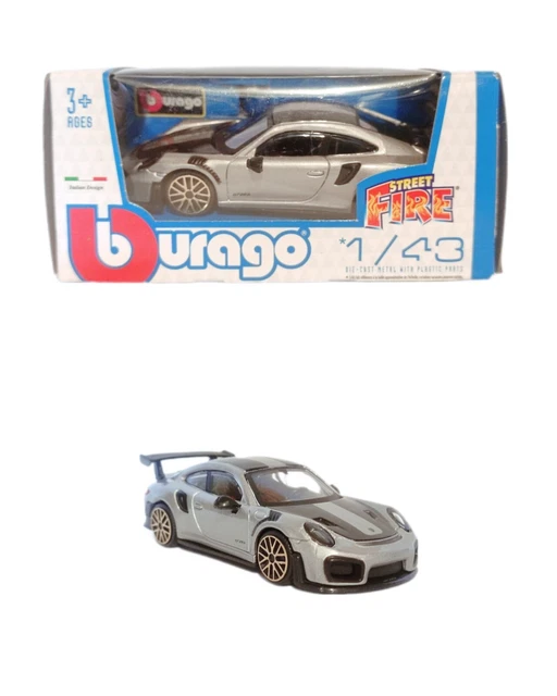 Burago Porsche 911 Gt2 Rs Bburago 1/43 Voiture