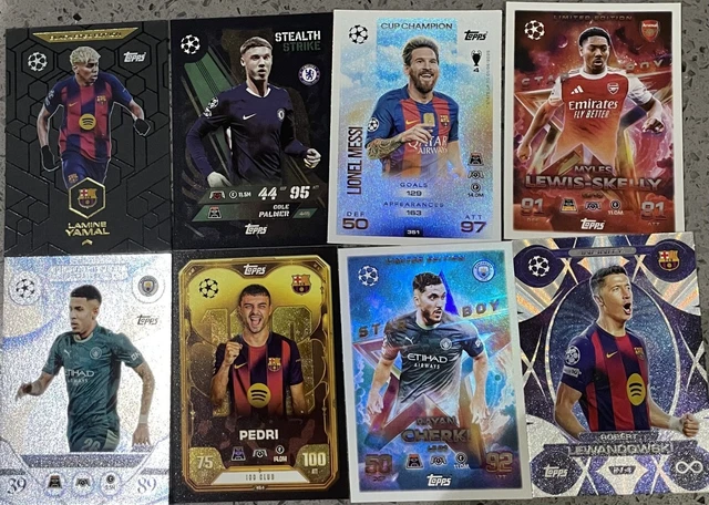 Topps Match Attax 2025/26 Hall Of Fame Cards #HOF1-7 – Pick Your Player!