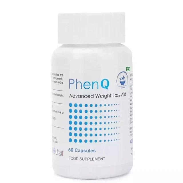 3 Boîtes PhenQ - Complément Aide à La Perte De Poids - 60 Gélules Chacune - Valide Avril 2027