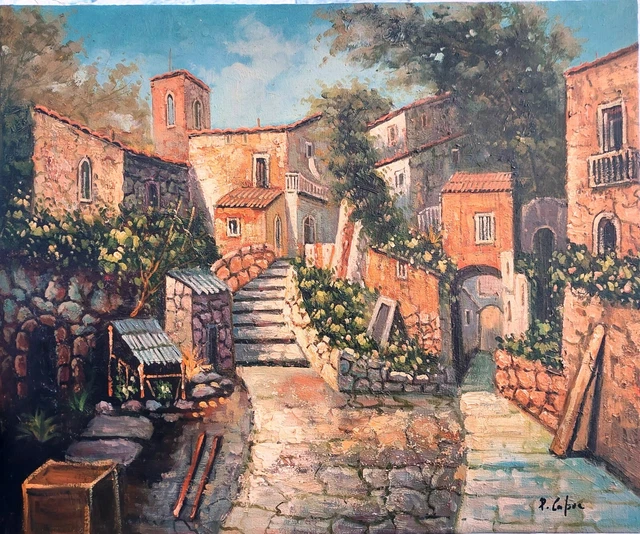 quadri olio su tela