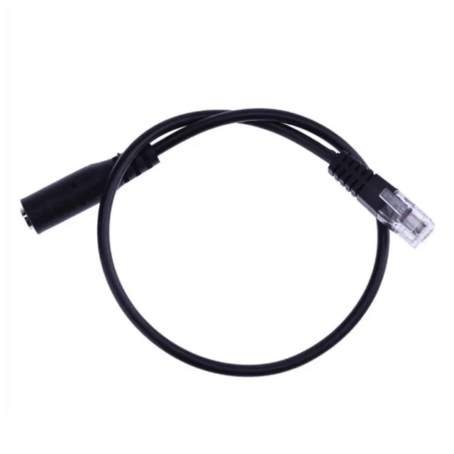 RJ9 to 3.5mm Female Headset Adapter Cable Stereo Converter Telephone Cord