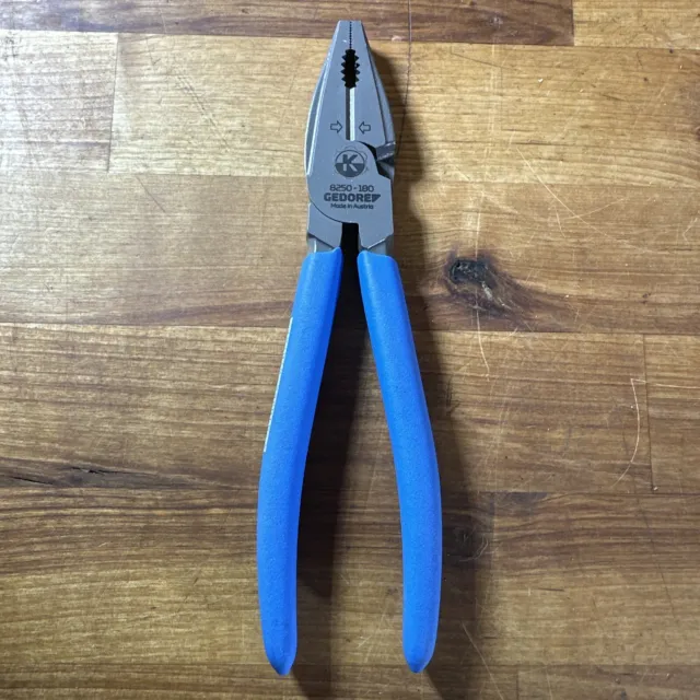 Gedore 8250-180 TL Power Combination Pliers 180 mm