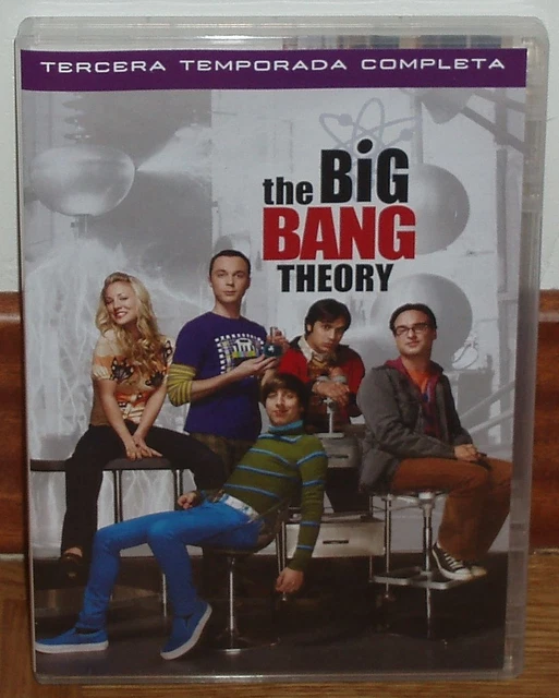 THE BIG BANG Theory Season 3 Complete 3 DVD New Comedy Series (Unopened ...