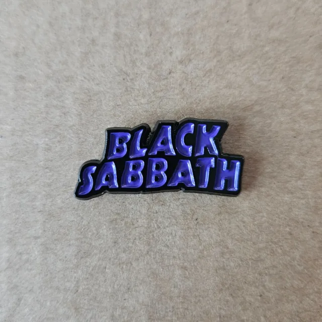 BLACK SABBATH Enamel Pin - Heavy Metal - Doom Metal