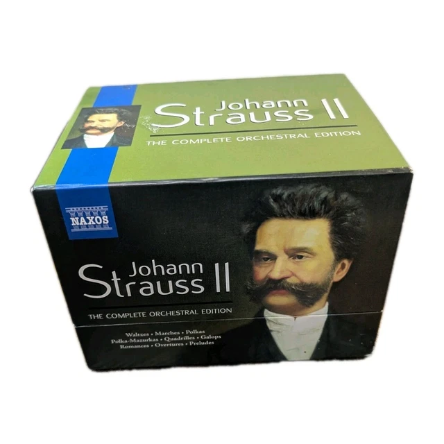 JOHANN STRAUSS II 1825-1899 Complete Orchestral Edition 52 CD Box