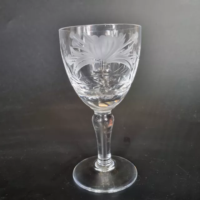 Royal Brierley Honeysuckle Wine Glass 15cm High