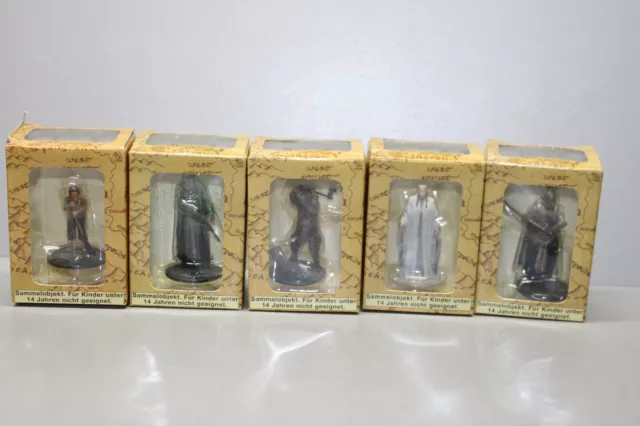 Eaglemoss 5 Figures The Lord of the Rings Original Packaging #a783