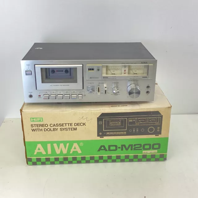 Aiwa Hifi Stereo Cassette Deck (AD-M200) (Parts Only) (O) S#555