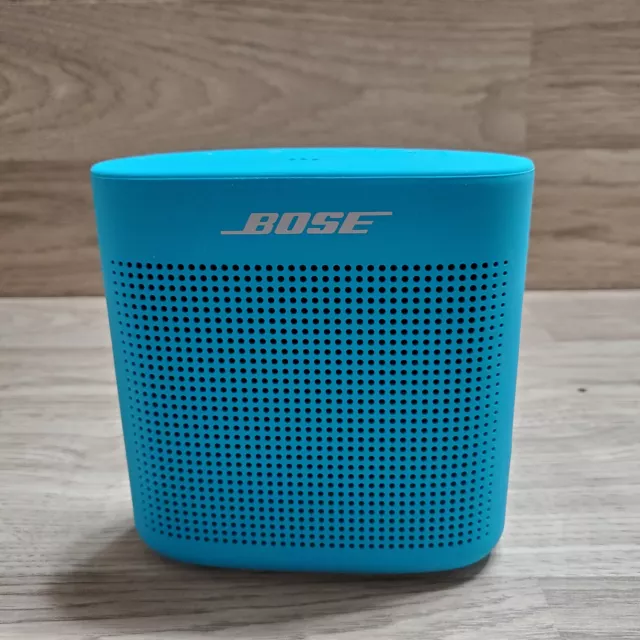 BOSE SOUNDLINK COLOR II Bluetooth Speaker (Blue) - TESTED, WORKS $78.99 ...