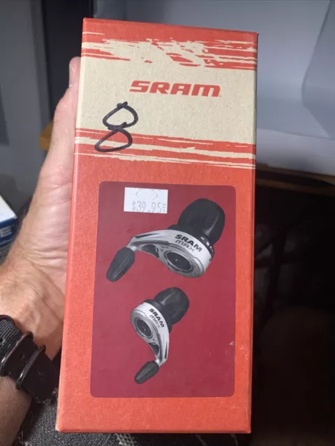SRAM MRX COMP 3x8-Spd Left & Right Twister Mountain Bike Shifter Set NEW IN BOX