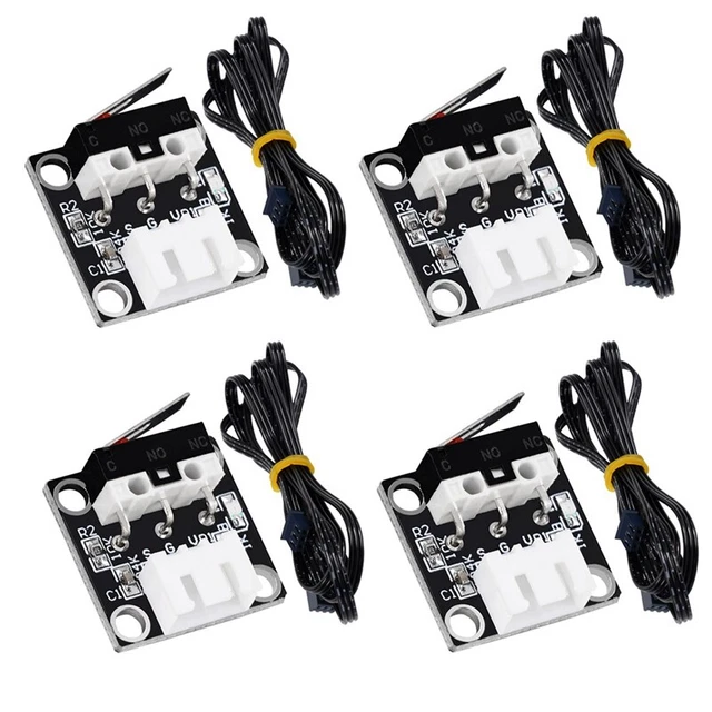 1X(4Sets XYZ Axis  Limit Switch Mechanical Switch End Stop 3Pin 3D Printer Part