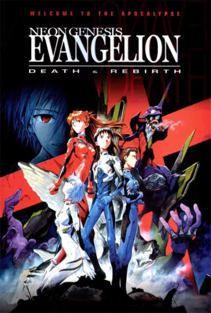 Neon Genesis Evangelion: Death & Rebirth 1997 Animation / Anime POSTER