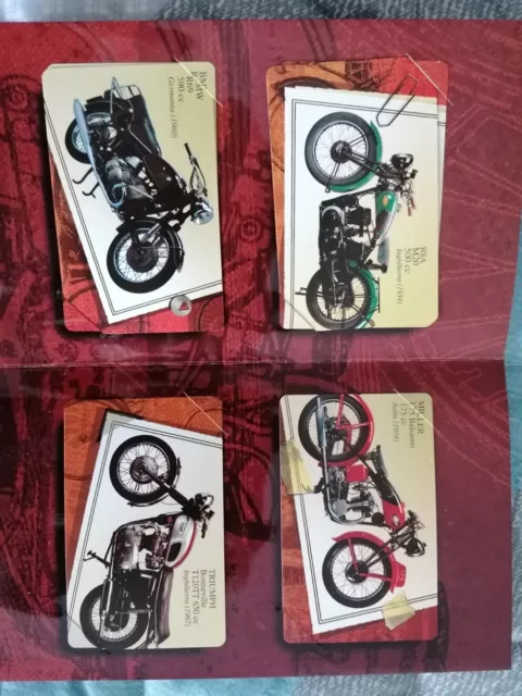 Motociclismo Folder 8 Nuove Schede Telefoniche Telecom La Storia Delle 2 Ruote 2